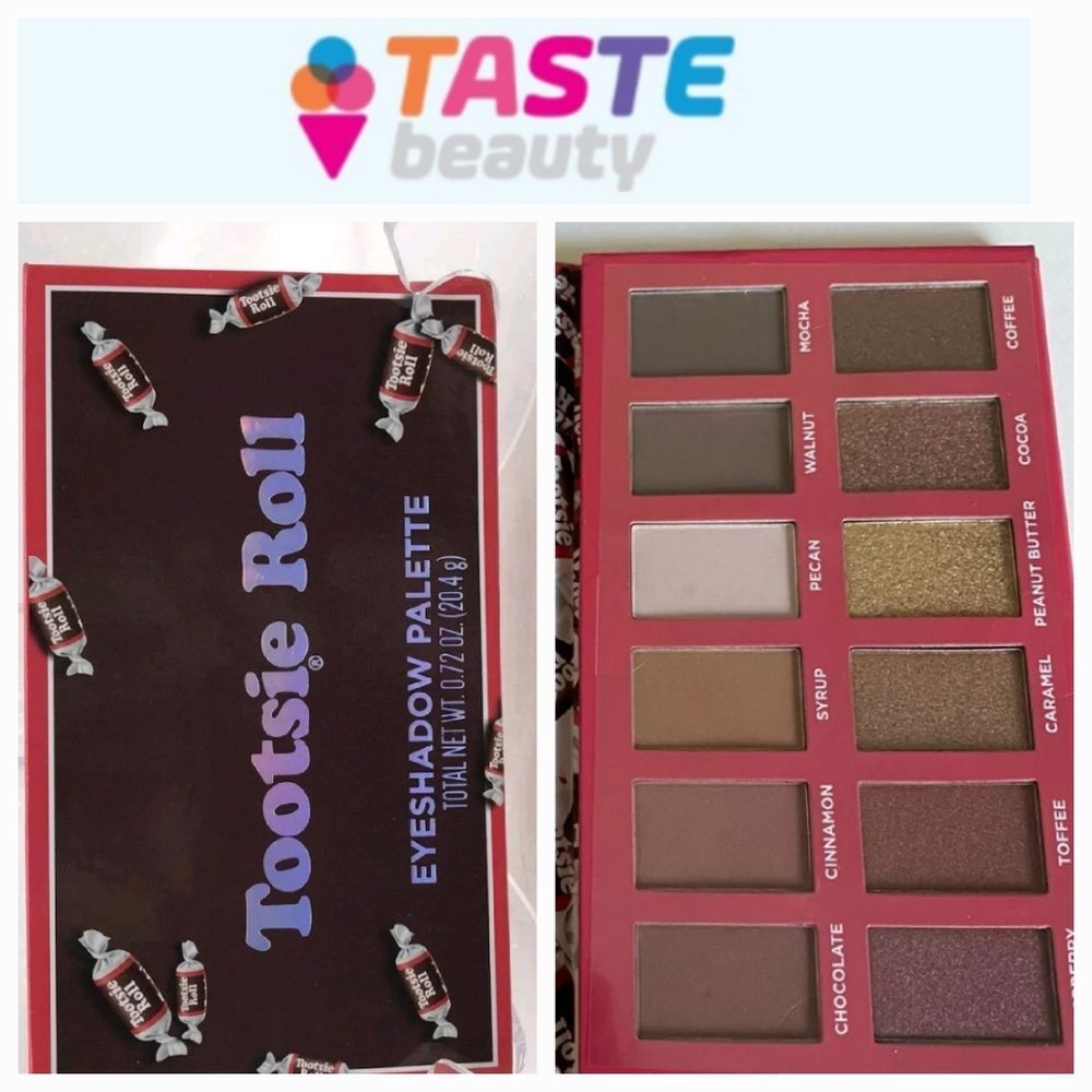Taste Beauty Tootsie Roll‎ Eyeshadow Palette